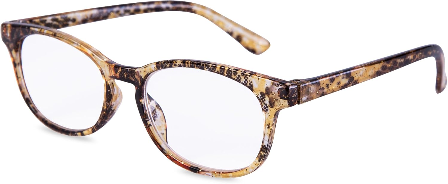 EYEGUARD Reading Glasses 4 Pack Quality Fashion colorful Readers for women : Health & Household