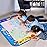 Alago Aqua Coloring Mat,Kids Toys Large Water Painting Mat,Toddlers Doodle Pad with 4 Colors,Gifts for Girls Boys Age 3 4 5+ Years Old,4 Pens,Drawing Molds and Booklet Included