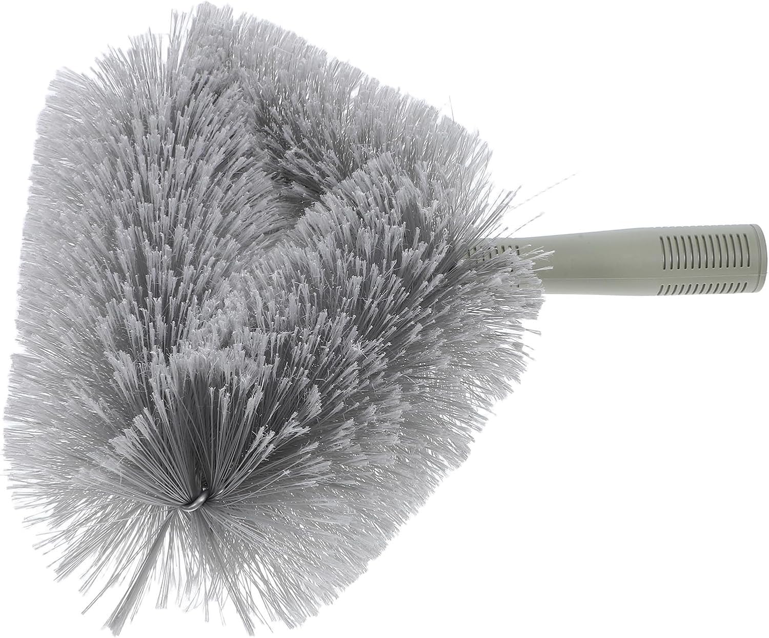 Replacement Long Bristle Fiber Broom Head for Indoor Floor Cleaning, Soft Sweeping Brush for Home, Office, Ceiling and High Corner Dust Removal