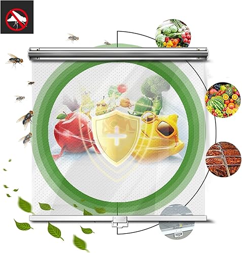 Miniatura 3 de Persiana enrollable de polietileno transparente de PVC, con aislamiento térmico, a prueba de polvo, para supermercado, congelador, escaparate,