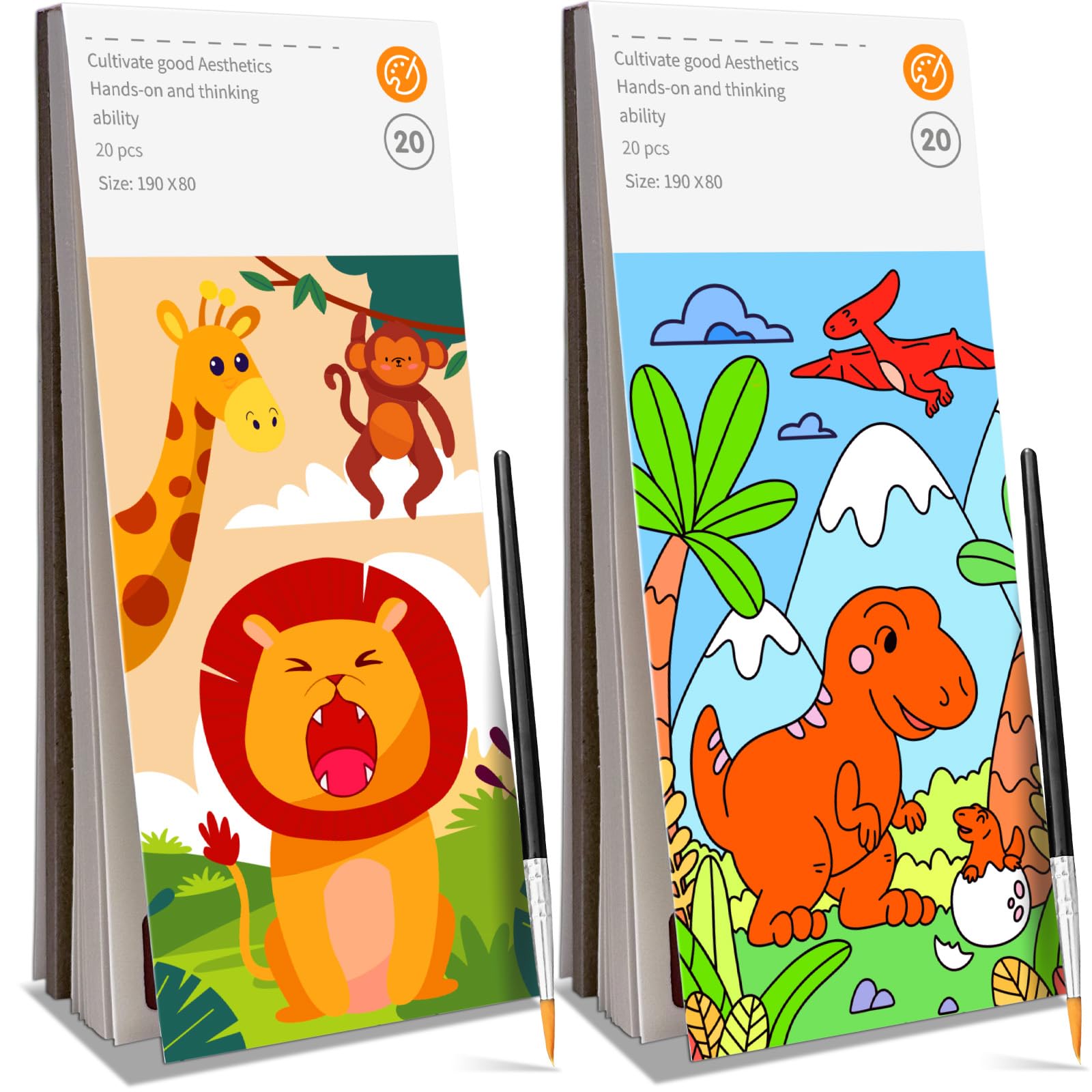 Amazon.co.jp: ZHOC(ゾック) 水彩絵具 子供用 ポケット汚れ防止 水彩画