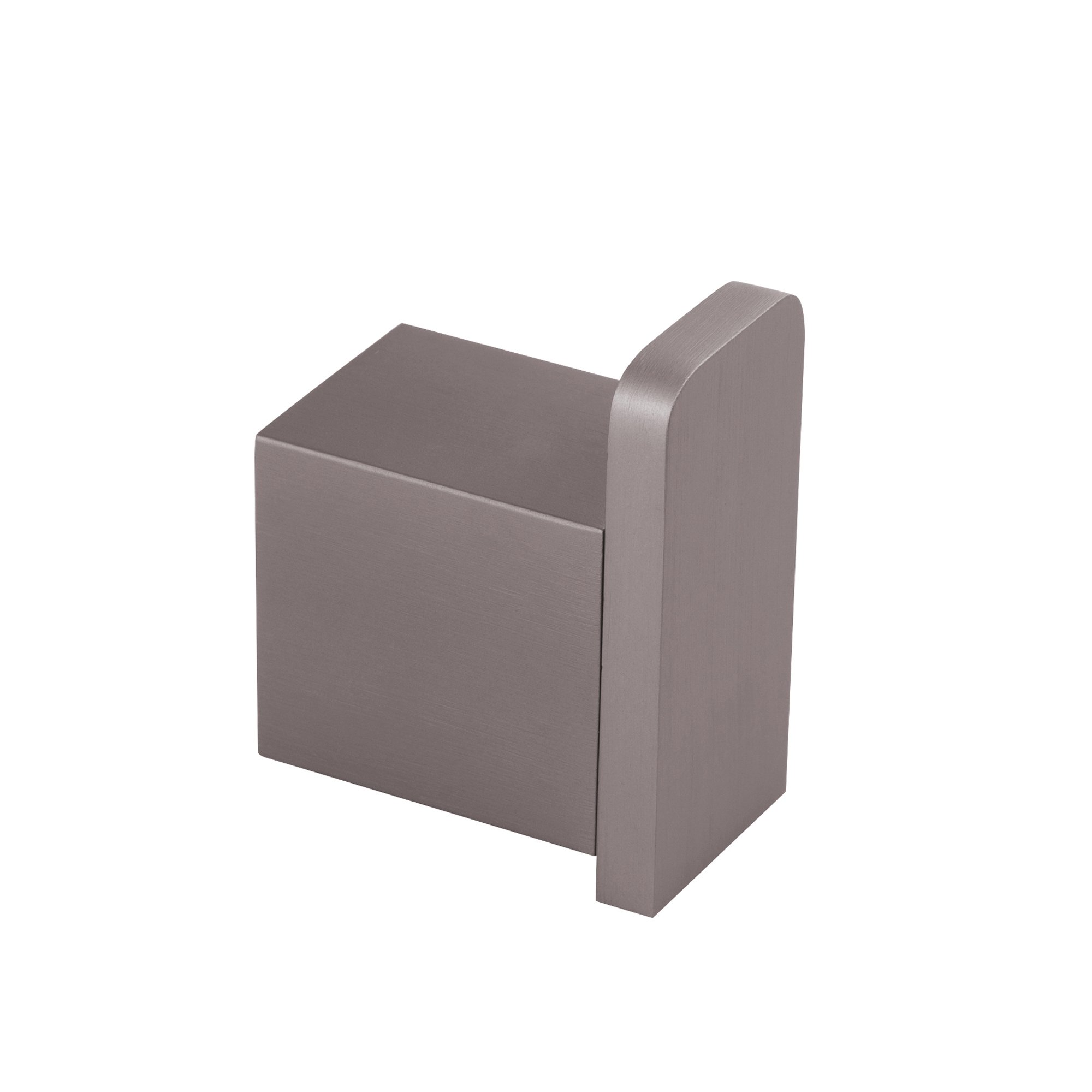 TATAY Hook Collection Oslo, Made of Aluminum, Color Grey. Measurements 4.6x3x6 cm