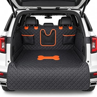 SUV Cargo Liner for Dogs,Waterproof Dog Trunk Cover for Full-Size SUVs