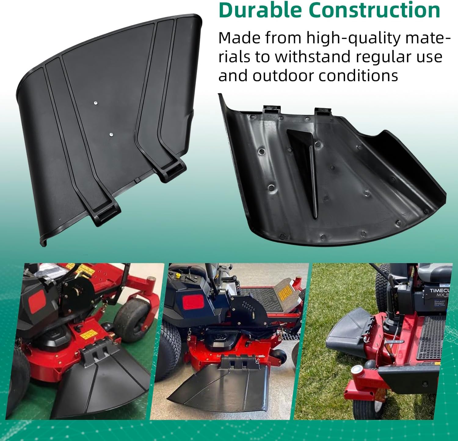 42-Inch Riding Mower Deflector 137-7046 Compatible with Toro Exmark TimeCutter Models 75742, 75748, 74665,74667, 74677, 74705 74706 74711 74726 74726TA SS4200 SS4225
