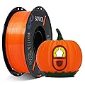 Sovol PETG 3D Printer Filament, 1.75mm, 1kg, High Precision, Strong Tenacity, Waterproof Wiring, Dimensional Accuracy +/- 0.03mm, 3D Printing PETG Filaments, Orange