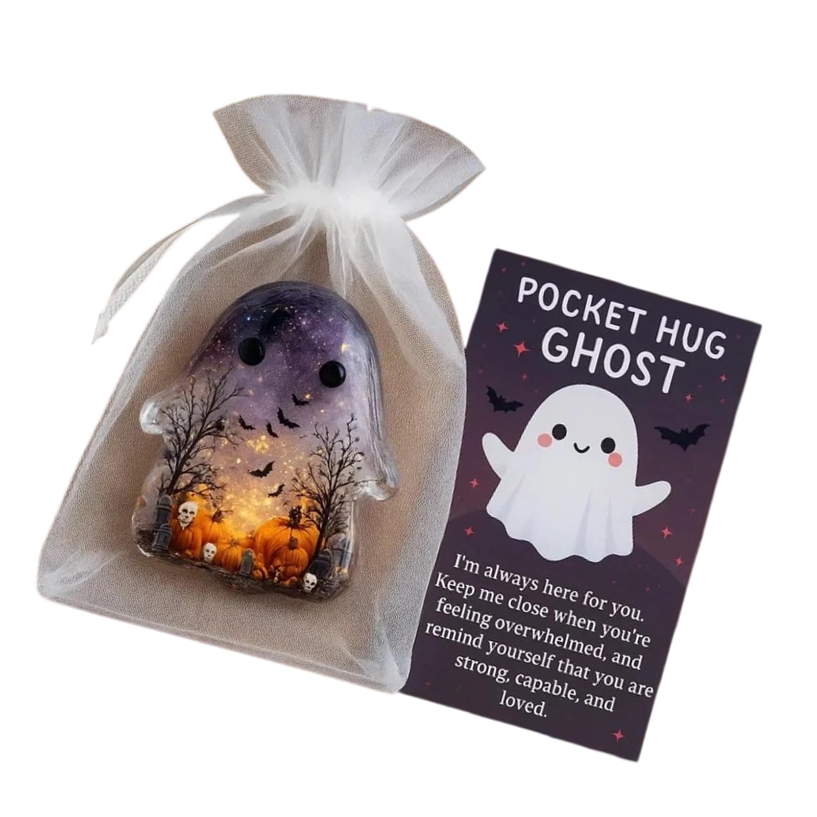 Msioytog Recyclable Manifestation Oriented Pocket Tokens with Encouragement Notes Clear Polyacrylate Party Materials for Birthdays and Special Incidents Compact Encouragement Card Set