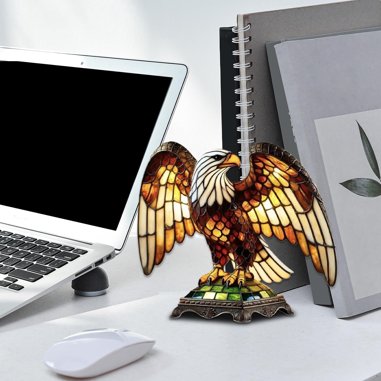 Lampe Veilleuse Animale Lampe De Nuit Vitrail Sur Table
