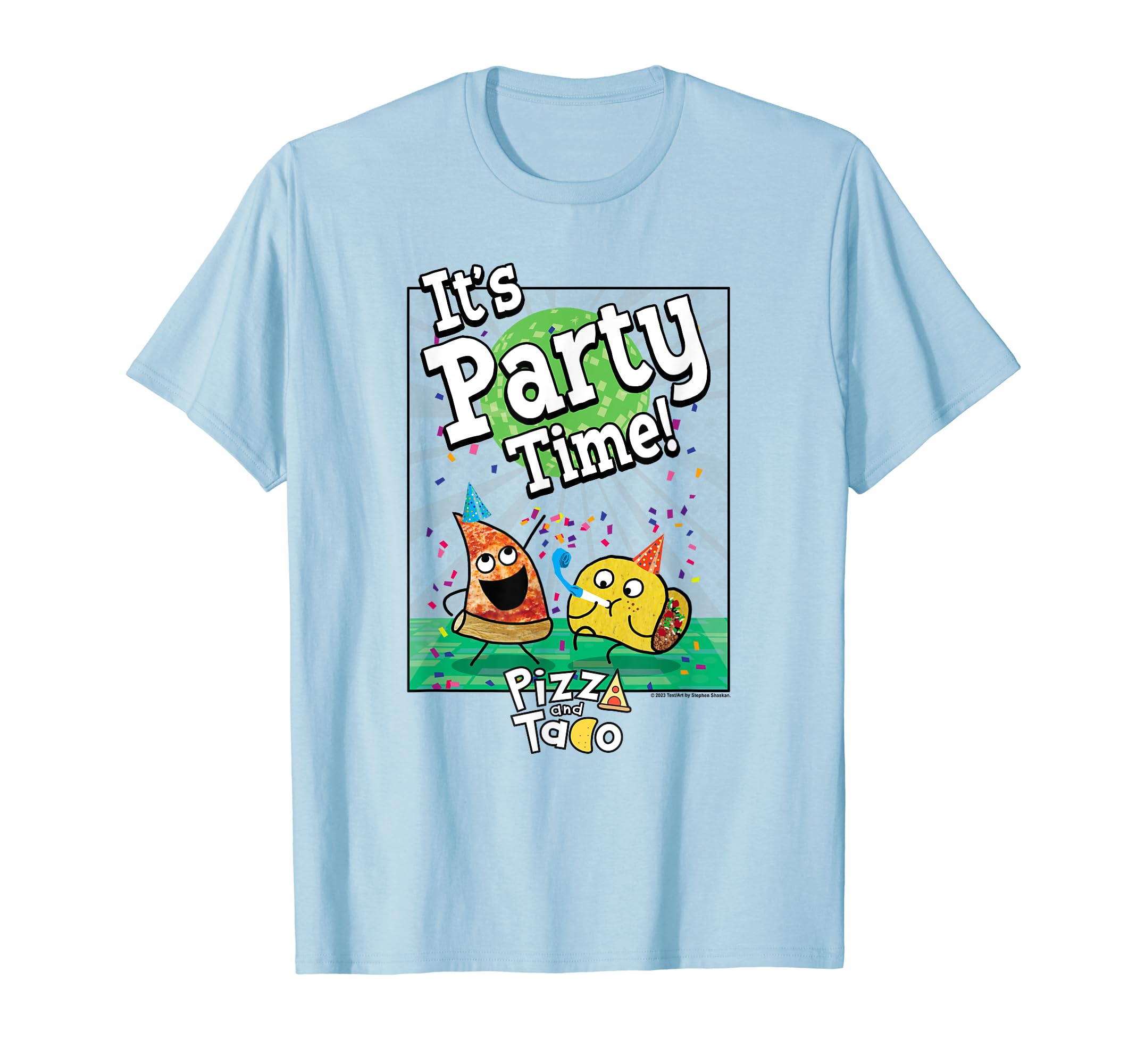 Pizza and TacoParty Time T-Shirt