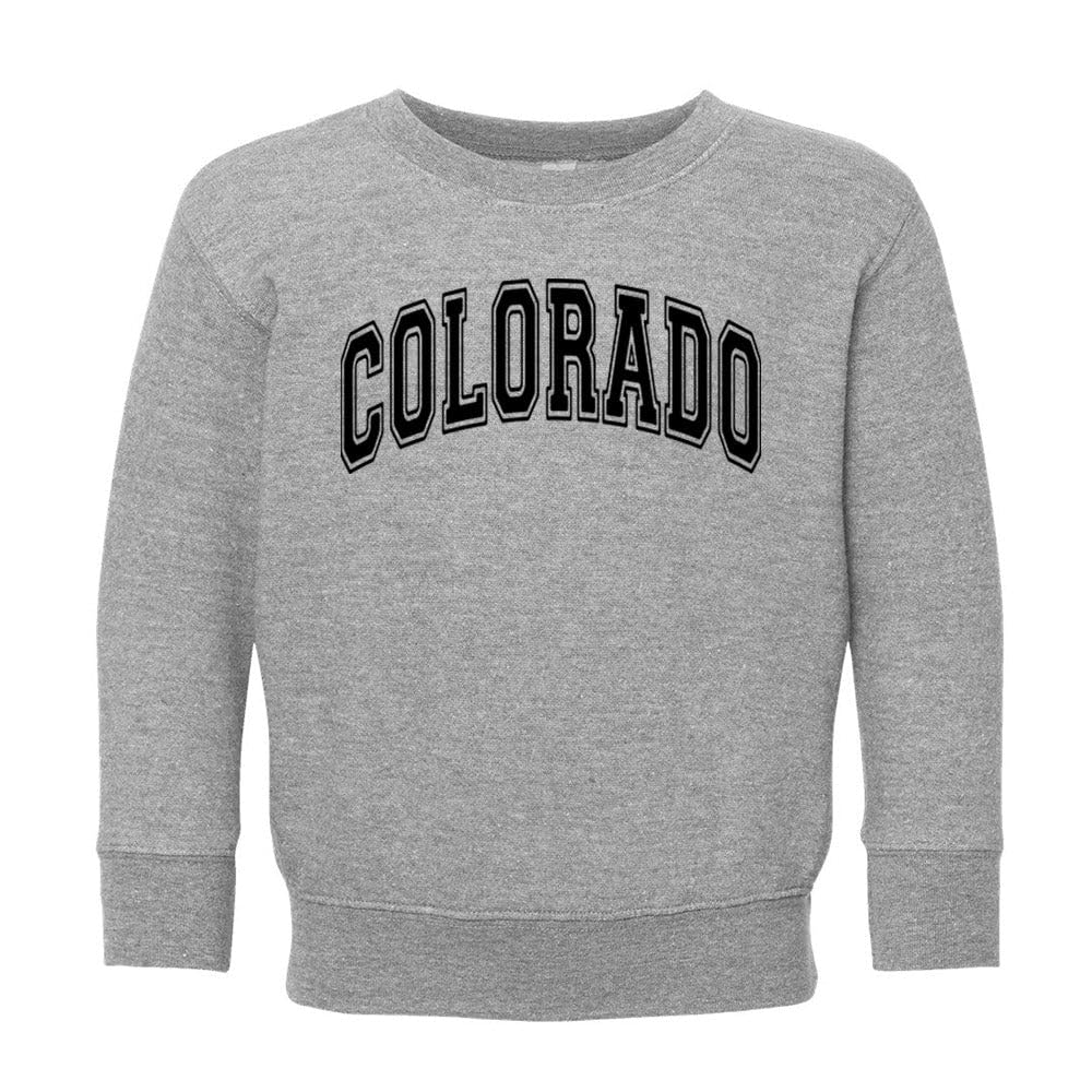 Arch Colorado Kids Sweatshirt Toddler 2T Heather Grey