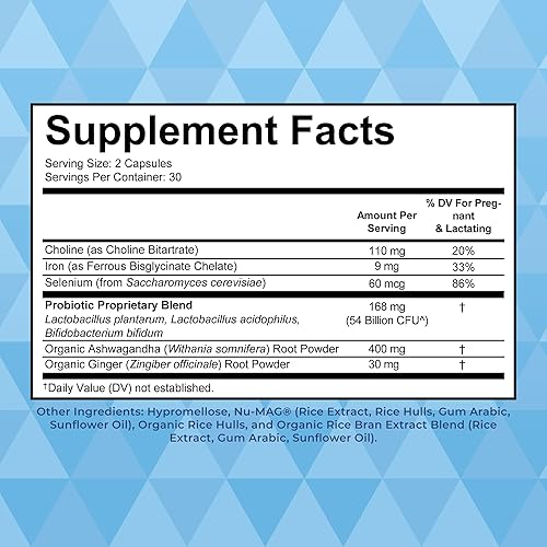 Miniatura 2 de Probiótico posnatal vegano de MaryRuth's - Cápsulas cargadas con nutrientes esenciales para madres lactantes - Probióticos de lactancia con