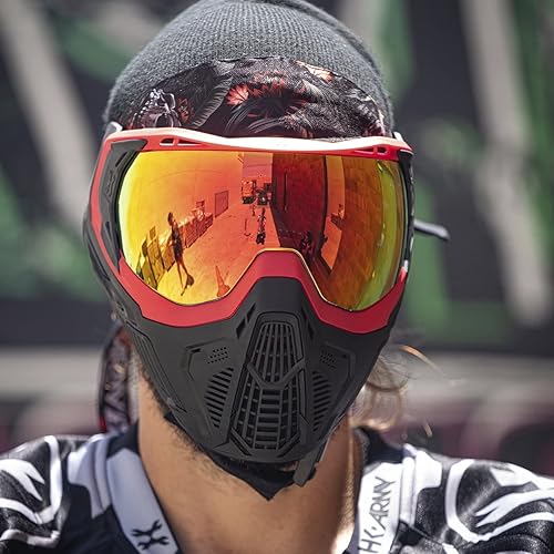 Miniatura 43 de HK Army SLR - Máscara facial con sistema térmico anti niebla HD Pure Lens para Paintball y Airsoft