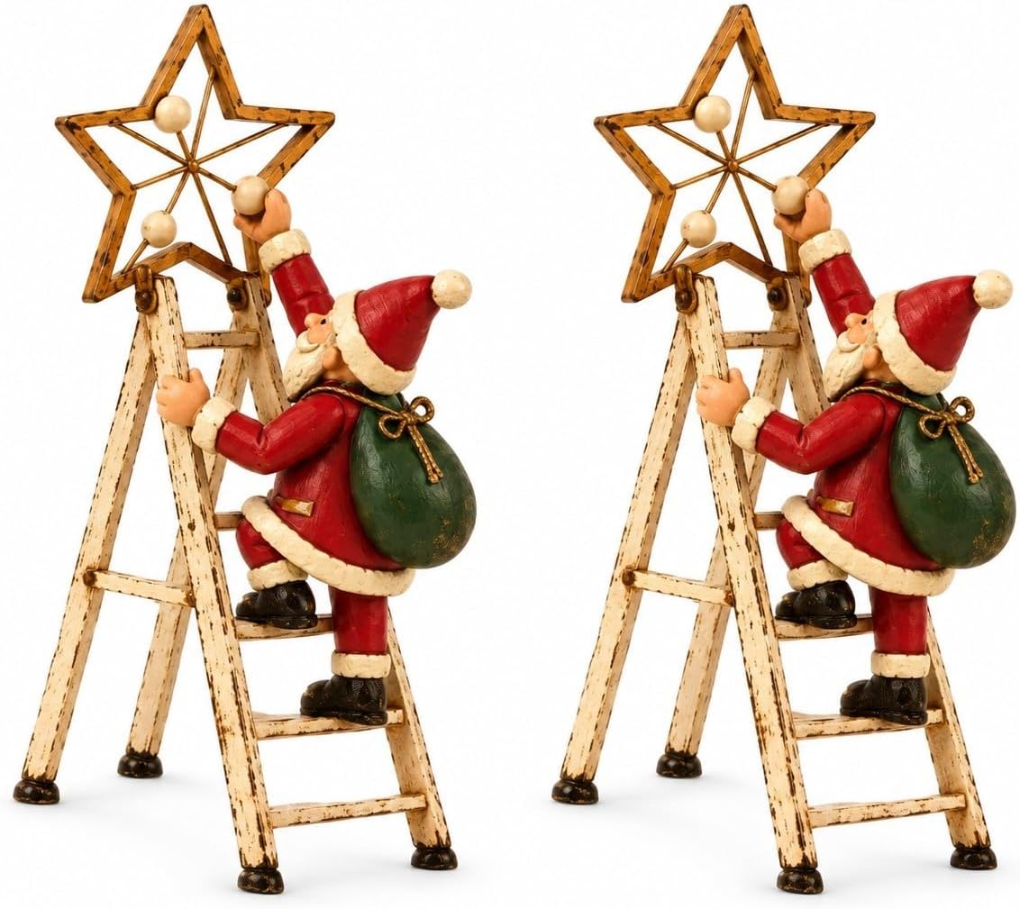 Static Tree Climbing Rope Amazon.com: Santa Star Hanging Ladder Climbing Claus Figure With Bag ...