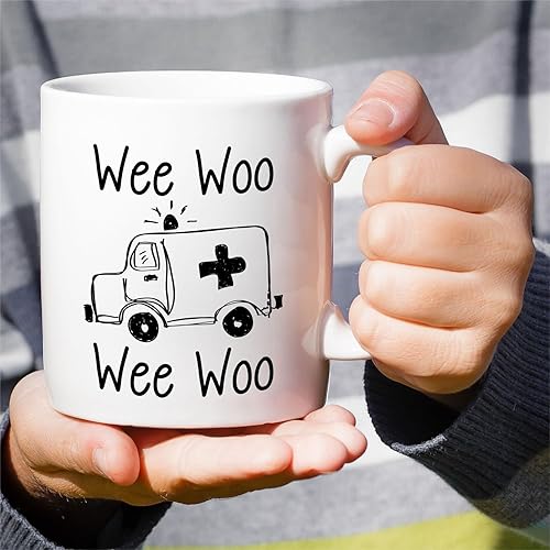Miniatura 4 de Retreez Divertida taza paramédica de regalo ambulancia EMT médico de primera respuesta 11 oz tazas de café de cerámica  sarcasmo sarcasmo