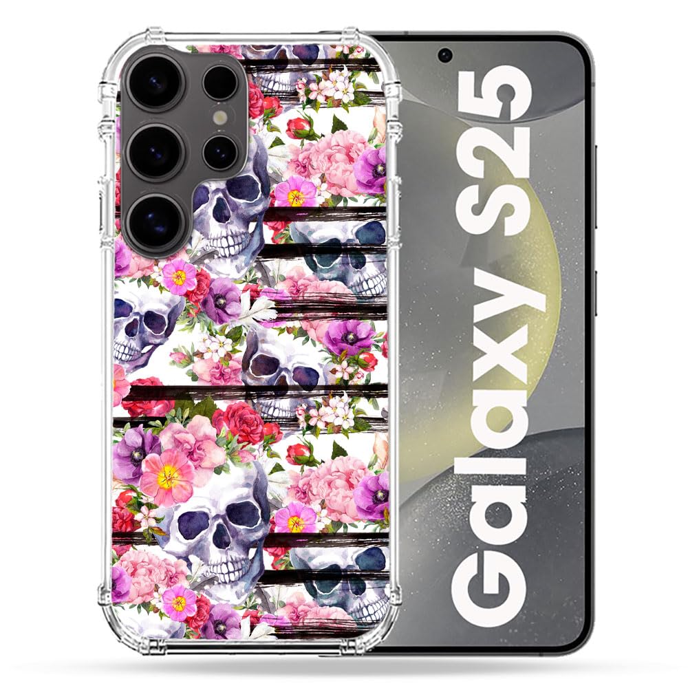 Coque Samsung S25 antichoc Cokitec Tête de Mort pour éviter les bris d'écran et rayures - 2