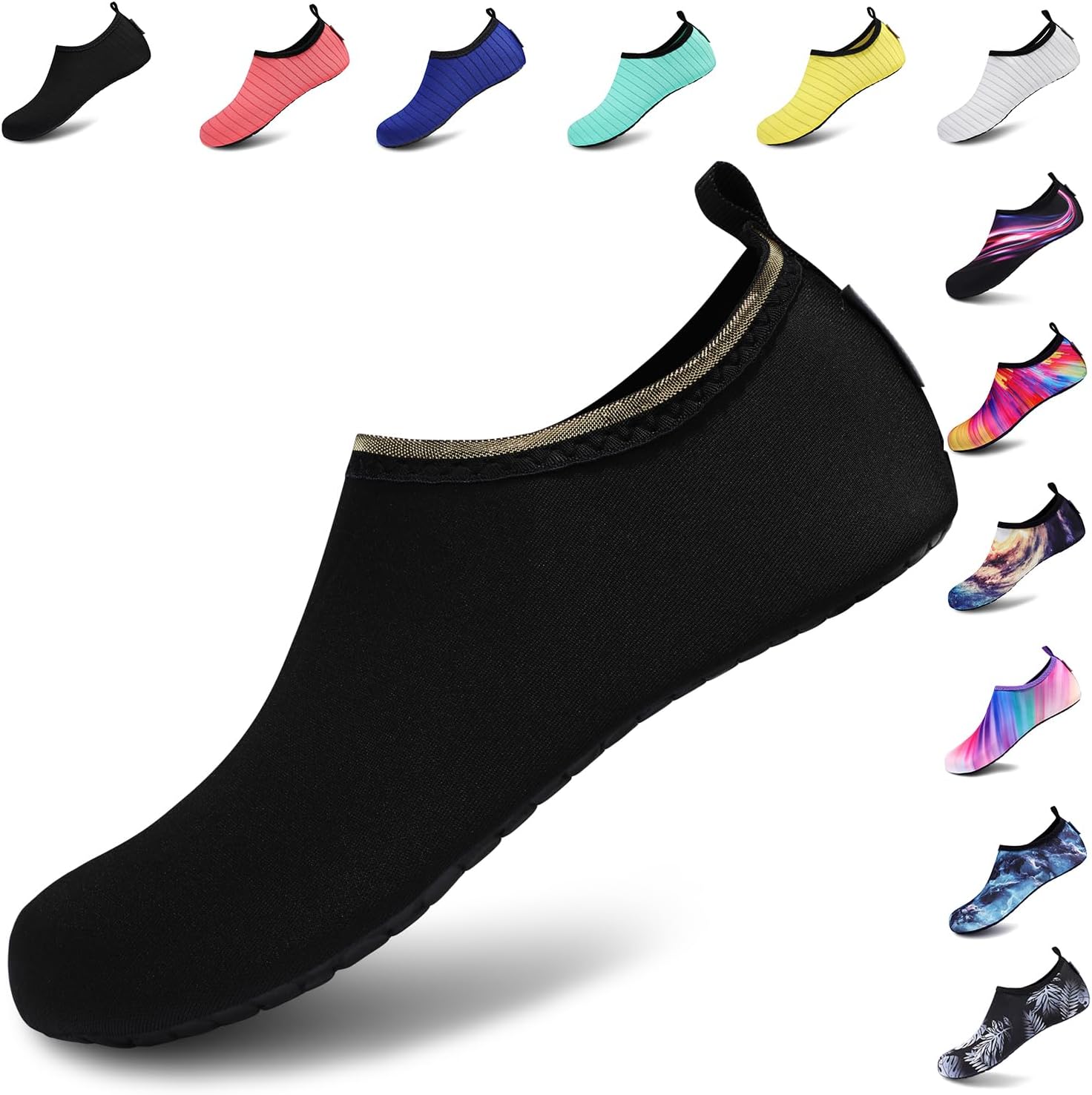 Water Sports Shoes Barefoot Quick-Dry Aqua Yoga Socks Slip-on for Men Women