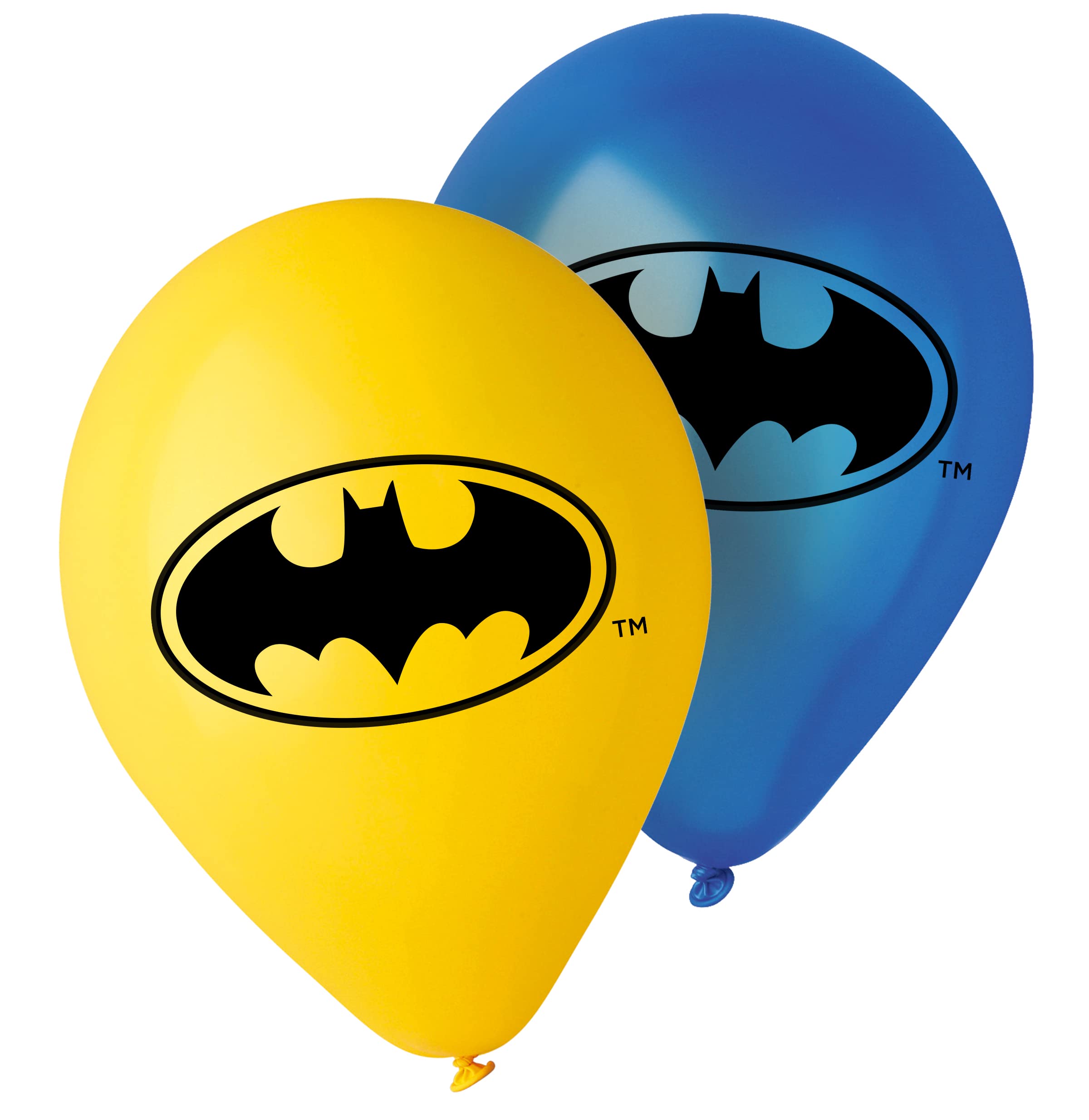 CiaoBatman Printed Latex Balloons - Pack of 10