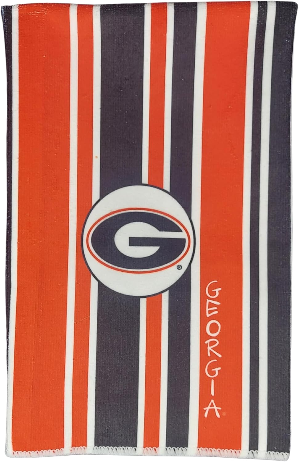 Magnolia Lane University of Georgia SEC NCAA Kitchen Hand Towel UGA Campus Colors - Reusable Cleaning Cloth- Microfiber Texture, Super Absorbent- Ideal for Student, Alumni, Housewarming