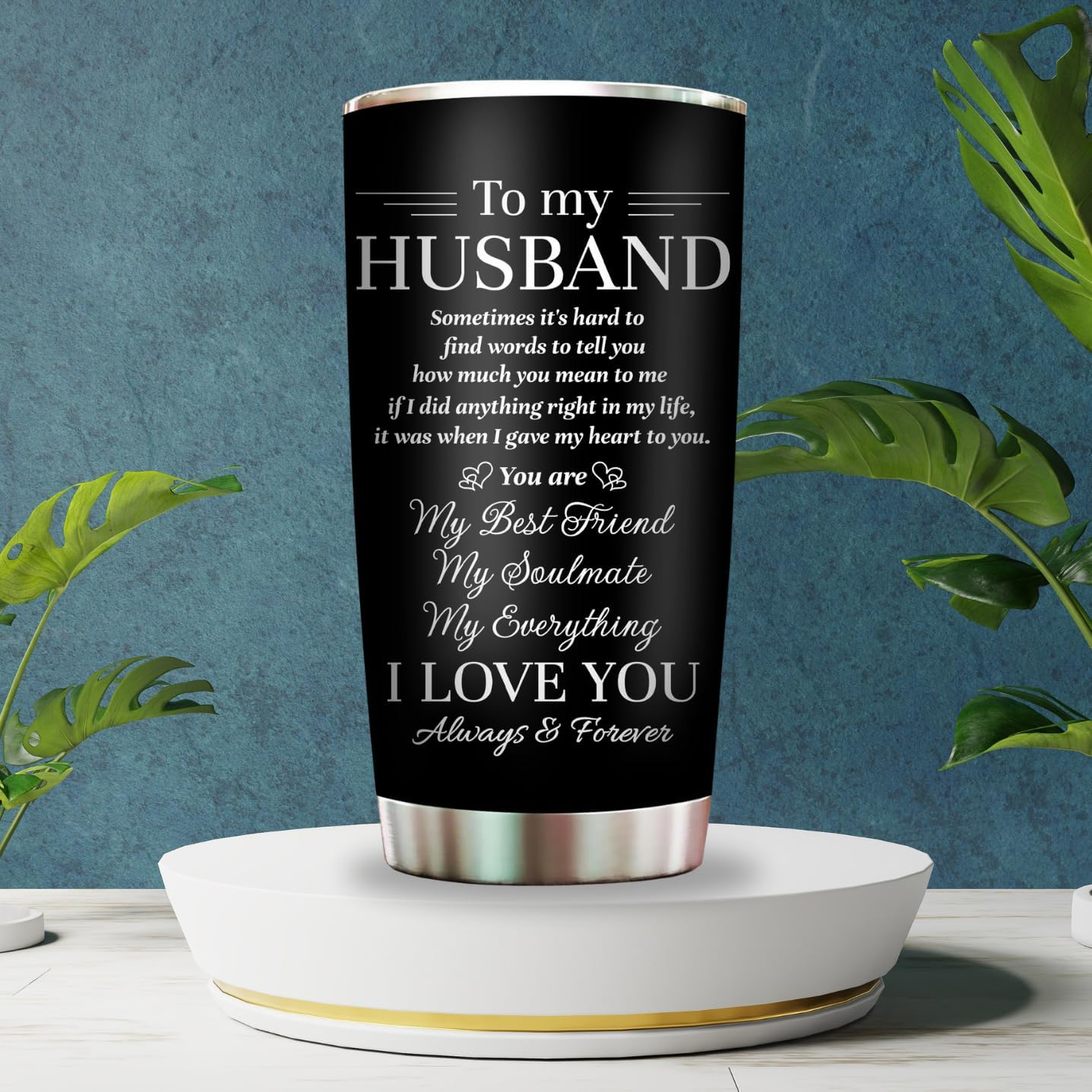 Valentines Day Basket for Him, Valentine Baskets For Men, Mens Gifts Basket Wedding for Him, Birthday for Him from Wife Father's Day Box Anniversary Tumbler Candle, To My Husband Gift - Image 4