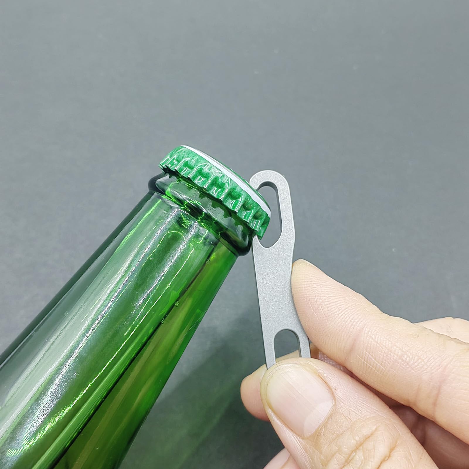 Amazon.co.jp: Titanium Bottle Opener, EDC Supply for Outdoor