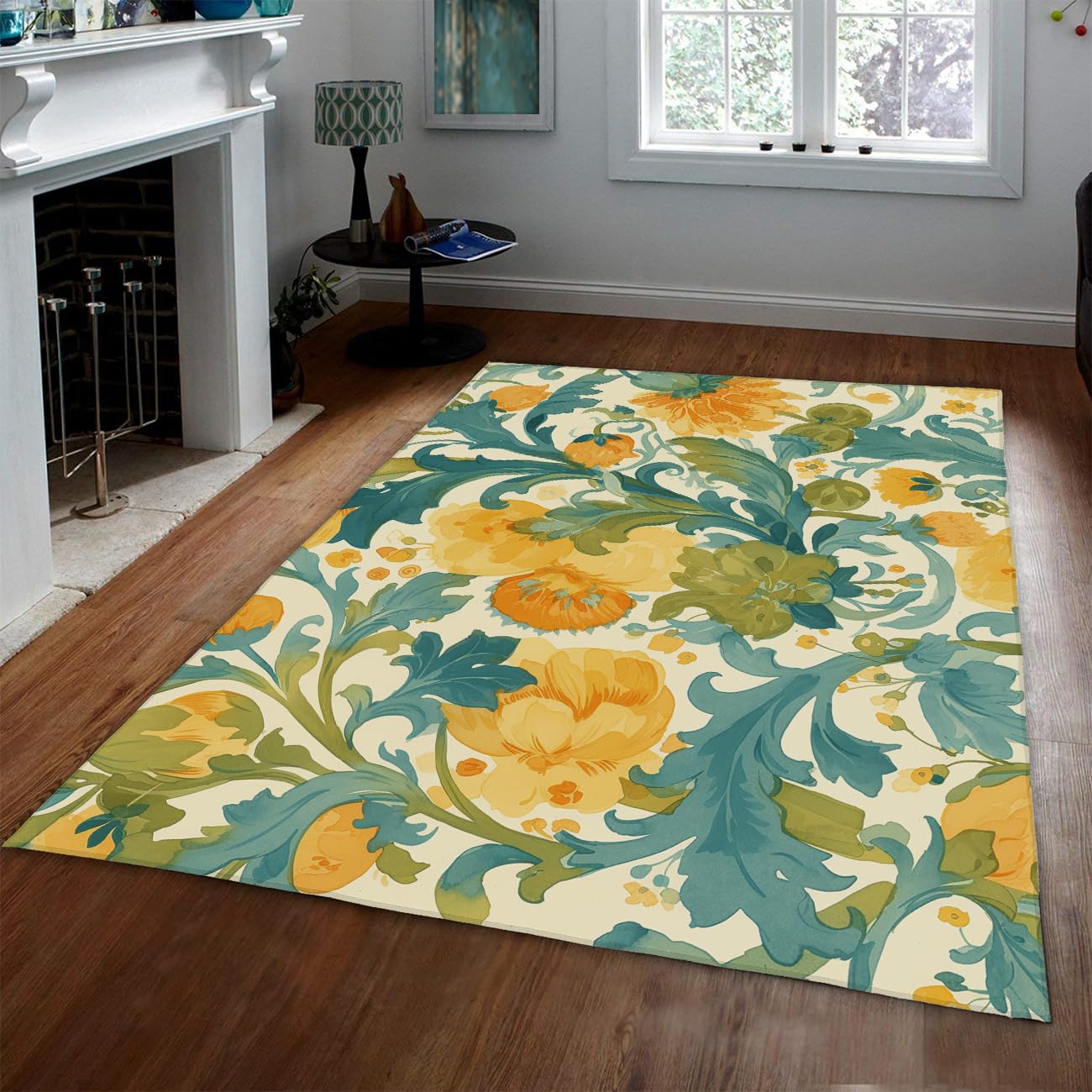 Tapis lavables 120x150 anti-taches pour une salle à manger sans stress