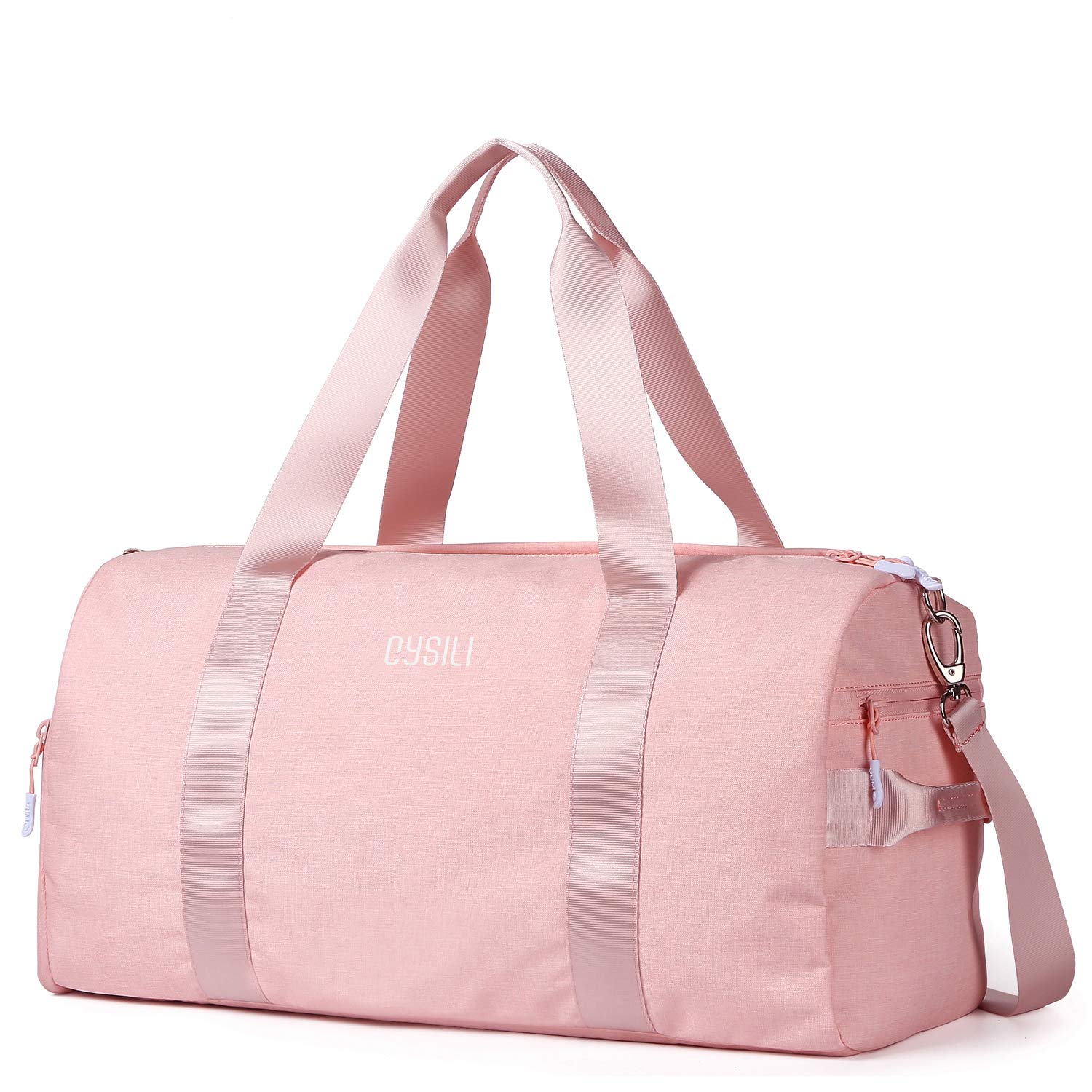 CoCoMall Gym Bag with Shoes Compartment and Wet Pocket, Sports Duffle Bag for Men and Women,Holdall Bag with Shoulder Strap