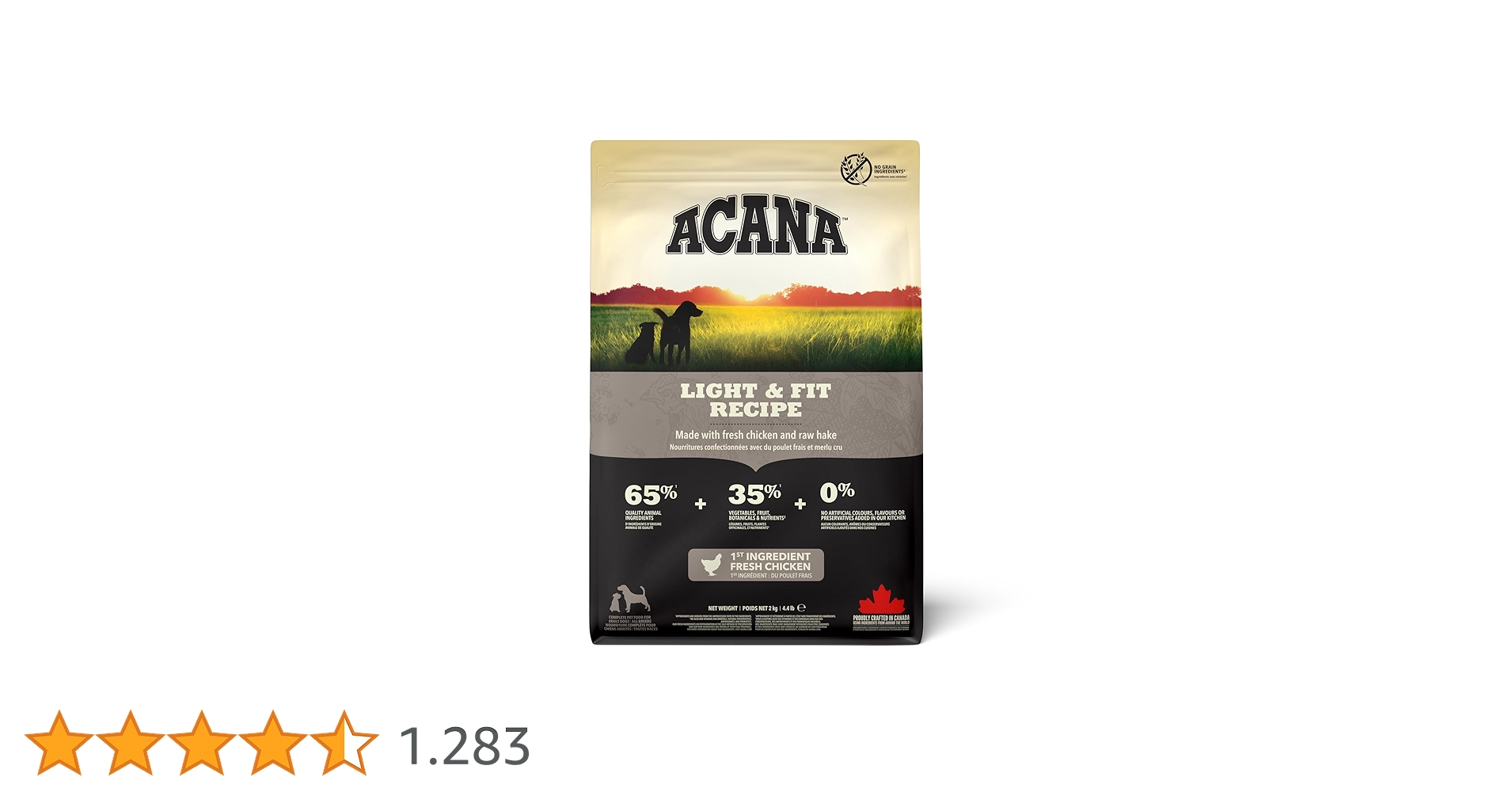 ACANA LIGHT & FIT comida para perro 11.4 KG 1 Saco : Amazon.es