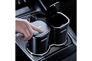 HOTOR Car Trash Can: Keep Your Car Spotless with Style