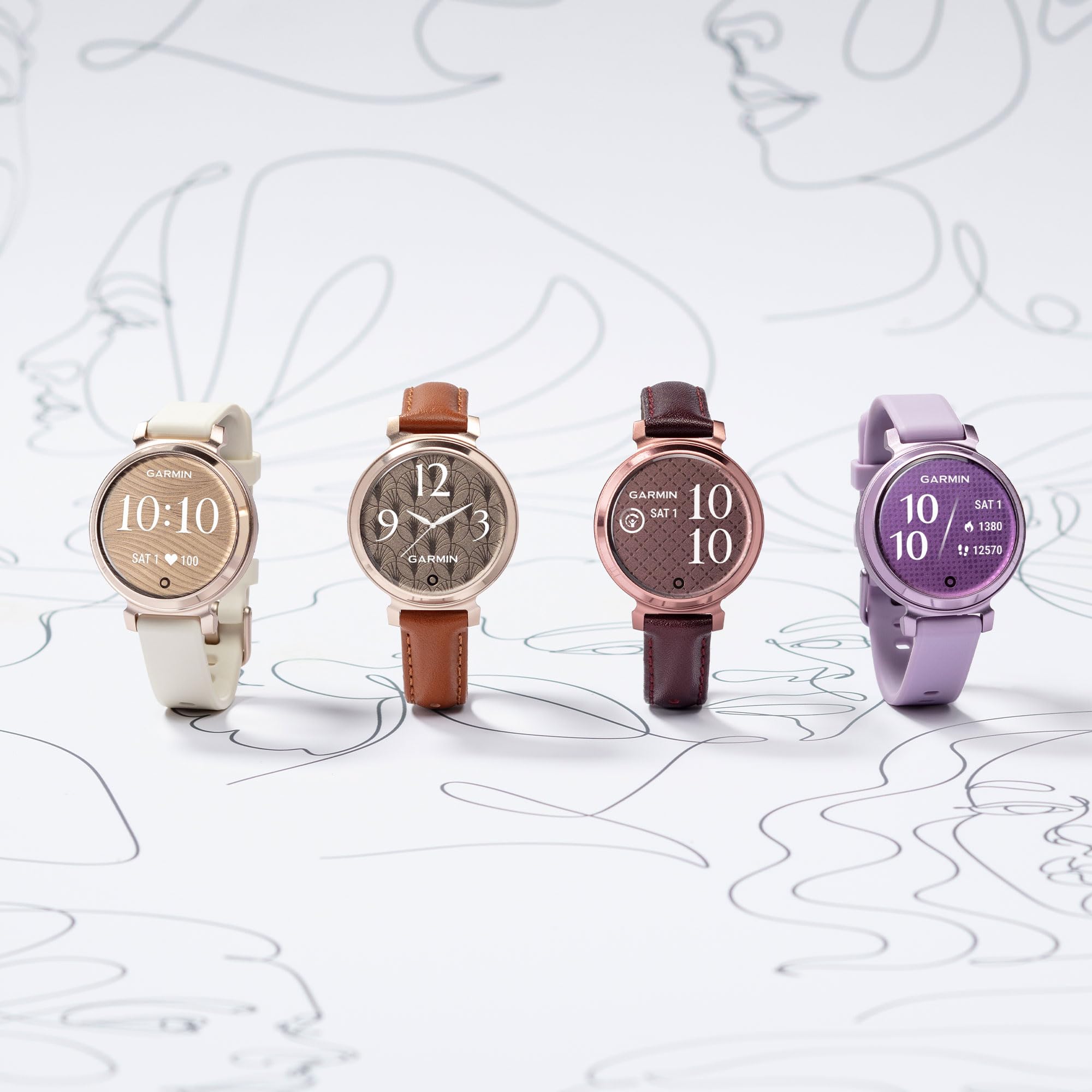 Amazon.com: Garmin Lily 2 Classic Small and Stylish Smartwatch Up