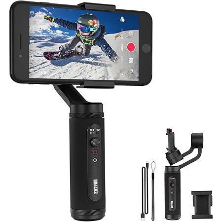 Amazon Zhiyun正規代理 Zhiyun Smooth Q2 スマホスタビライザー 小型 3軸 スマホ用ジンバル Iphoneジンバル Android対応 手ぶれ防止 260gまで スマートフォンジンバル 旅行向け 日本語説明書 サポート 雲台 ヘッド 通販