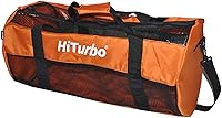 Vista 7 de Bolsa de lona de malla Hiturbo: Bolsas para equipo de buceo, esnórquel, buceo libre y natación - Bolsa de 60L para deportes acuáticos de playa