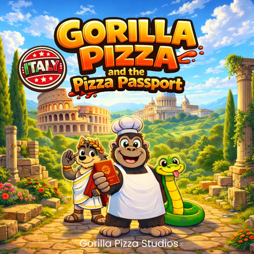 GORILLA PIZZA and the Pizza Passport: Rome