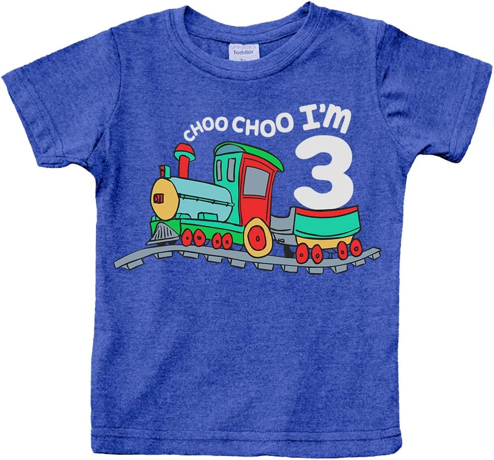 Unordinary Toddler 3rd Birthday Shirt boy Chugga Chugga Choo Choo Train im 3 Three Year Old Third