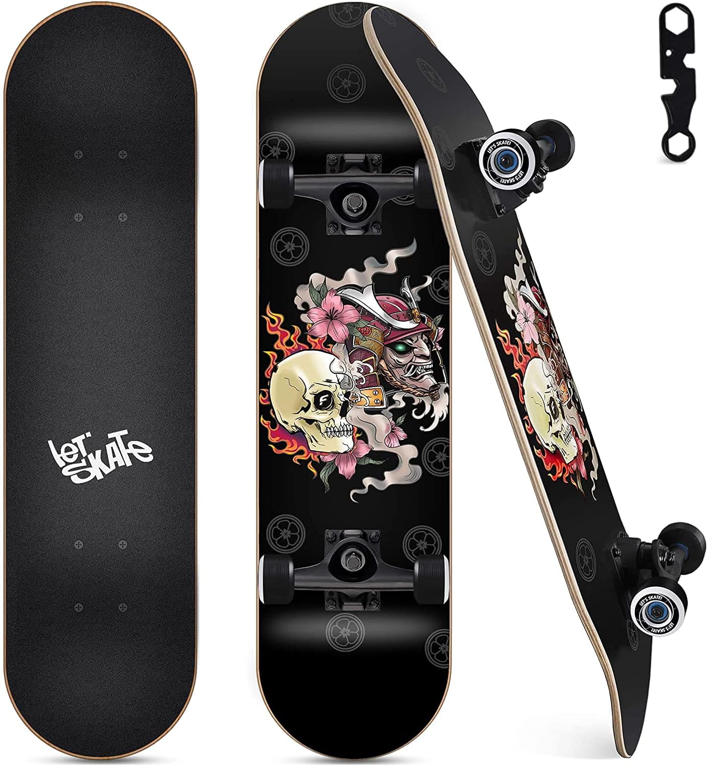 Snapklik.co : Skateboards For Beginners, 31x8 Coplete Skateboard For