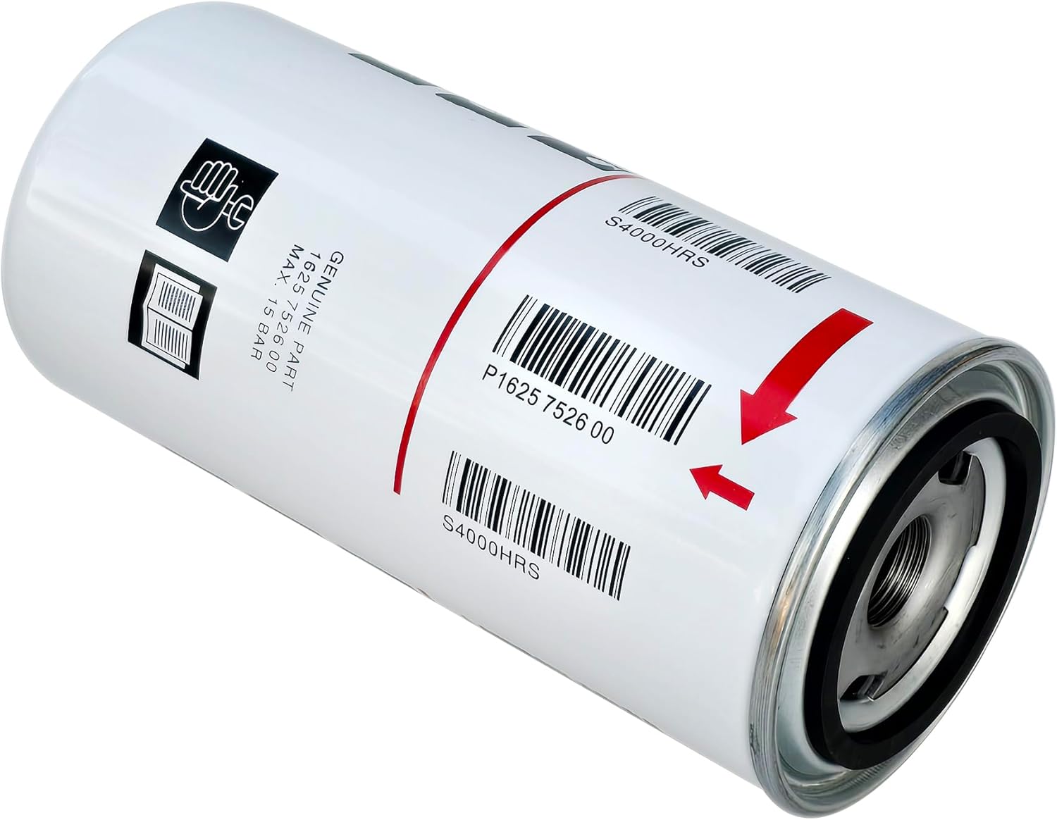 1625752600 2903752600 Oil Filter Compatible with GA Series Air Compressor Replacement Part 1625-7526-00 2903-7526-00 Replaces 1625752500 1625-7525-00