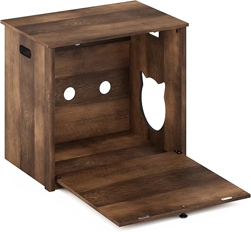 Vista 129 de Furinno Peli Caja de arena pequeña, nogal Columbia Nuez Columbia