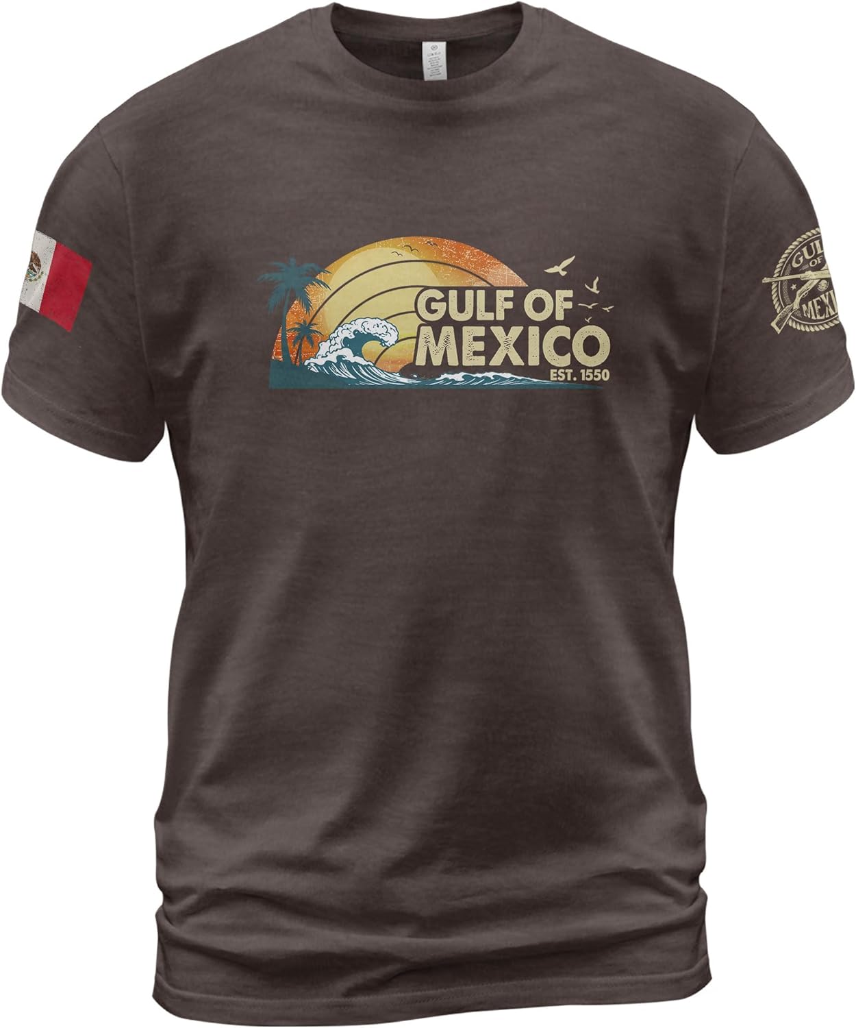 Mexico Shirts, Vintage Gulf of Mexico T Shirt, Patriotic Shirts, Political Tshirts
