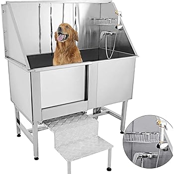 dog washing table