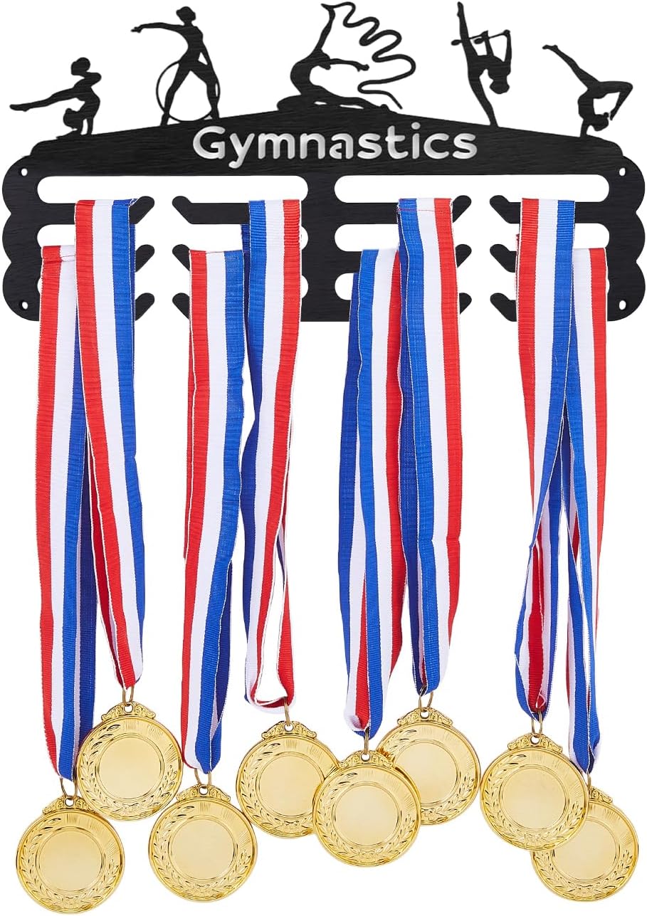 Porte-médailles Mural En Fer Noir - Pour Exposer Vos Médailles De Sport, Course Ou Compétition