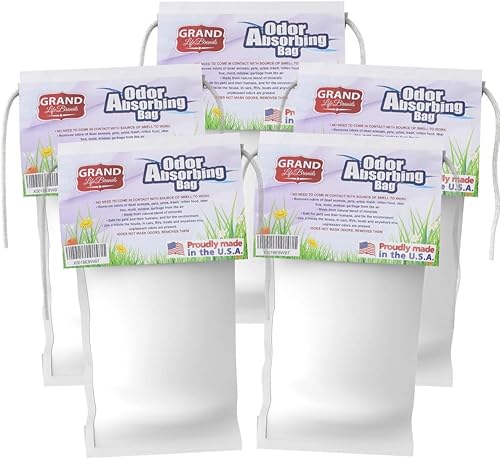 GrandLifeBrands - Eliminador de olores de alta calidad, roedores muertos, olor a inundación, mascotas, arena para gatos, basura, mofeta, orina,