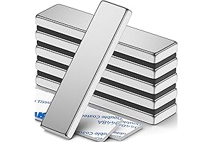 6 Pack Super Strong Heavy Duty Magnetic Strips