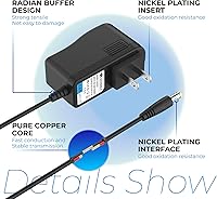 Vista 4 de ANTOBLE Cargador compatible con Halo Bolt 58830 Cable de alimentación 44400 57720 1201 ACDC Air Compact Wireless Car Power Supply Jump Starter Cable