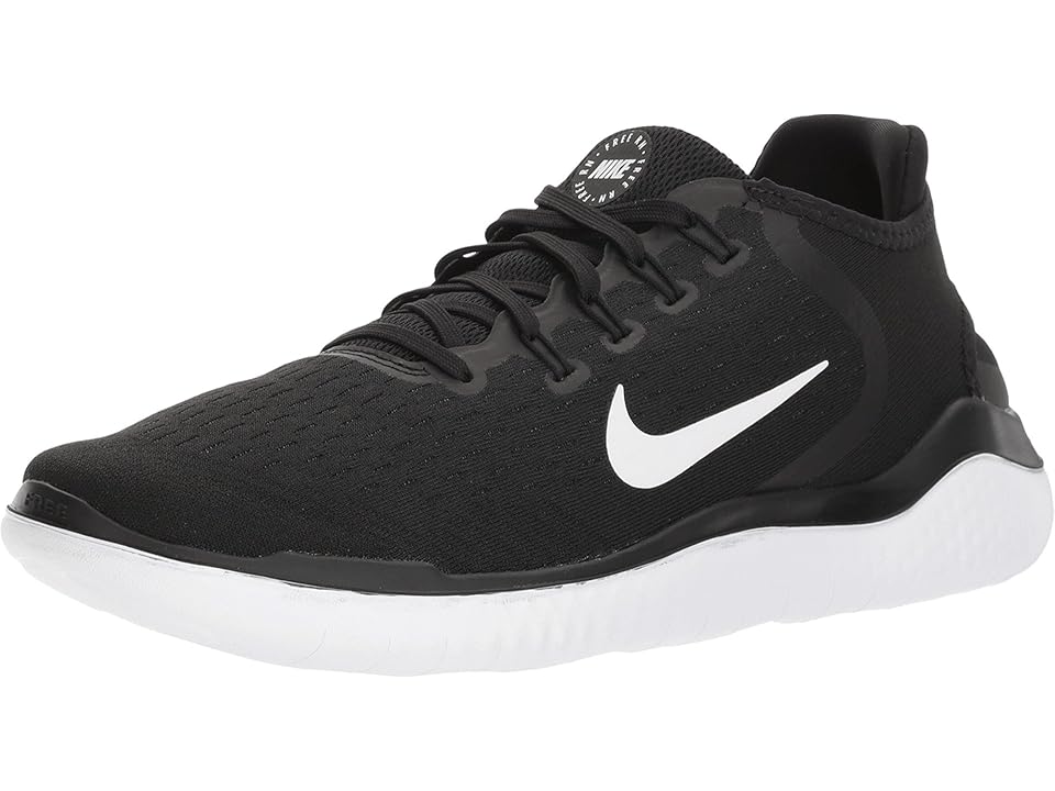 

Nike Free RN 2018 (Black/White) Men's Running Shoes