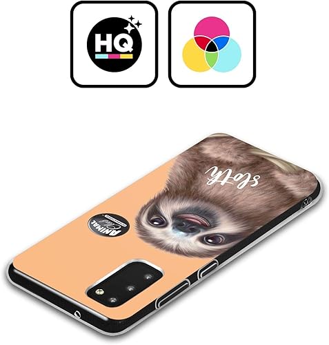 Miniatura 2 de Head Case Designs Officially Licensed Animal Club International Sloth Faces Gel Case Military Grade Protection Compatible with Samsung Galaxy A13 5G