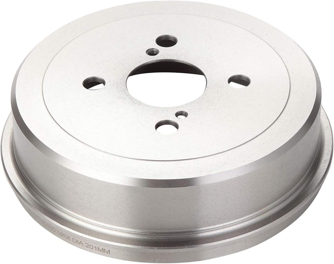 TRQ Rear Brake Drum Pair Set for 1994-2002 Toyota Corolla / 1993-1997 Geo Prizm / 1998-2002 Chevy Prizm