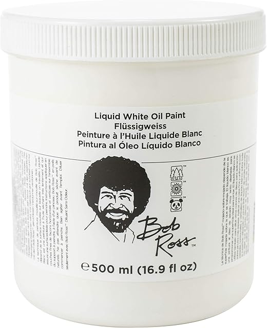 BOB ROSS INC. BOB Ross Liquid WHTE 500ML, 0, 500 ml (Pack of 1)