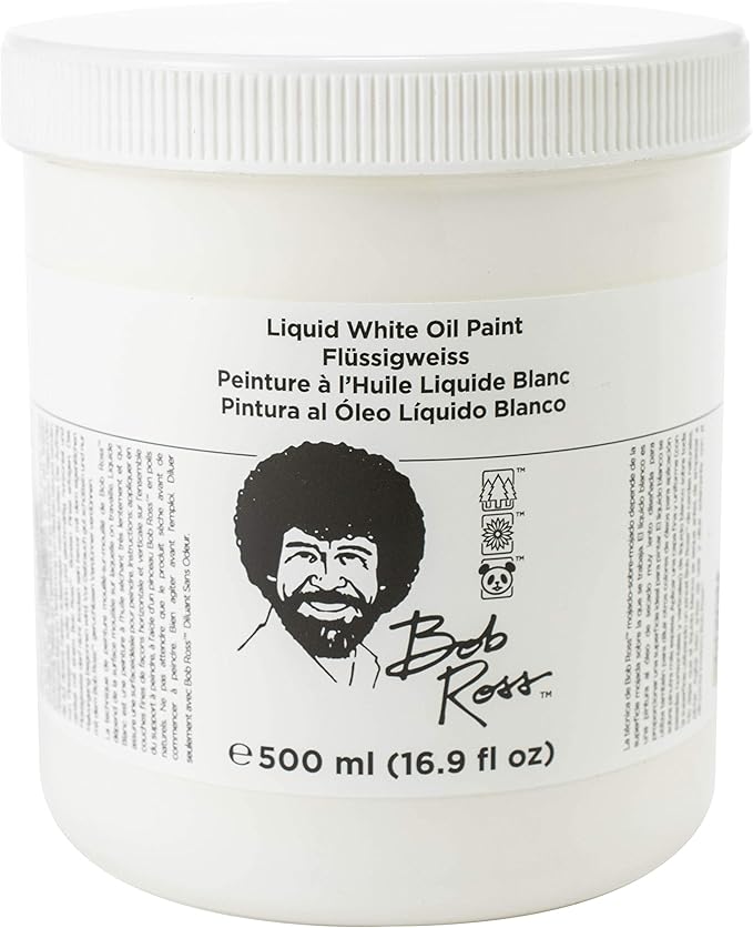 BOB ROSS INC. BOB Ross Liquid WHTE 500ML, 0, 500 ml (Pack of 1) Amazon.co.uk Home & Kitchen