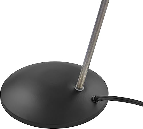 Miniatura 5 de Light Society - Lámpara de escritorio estilo vintage de variación hylight, LS-T261-BK