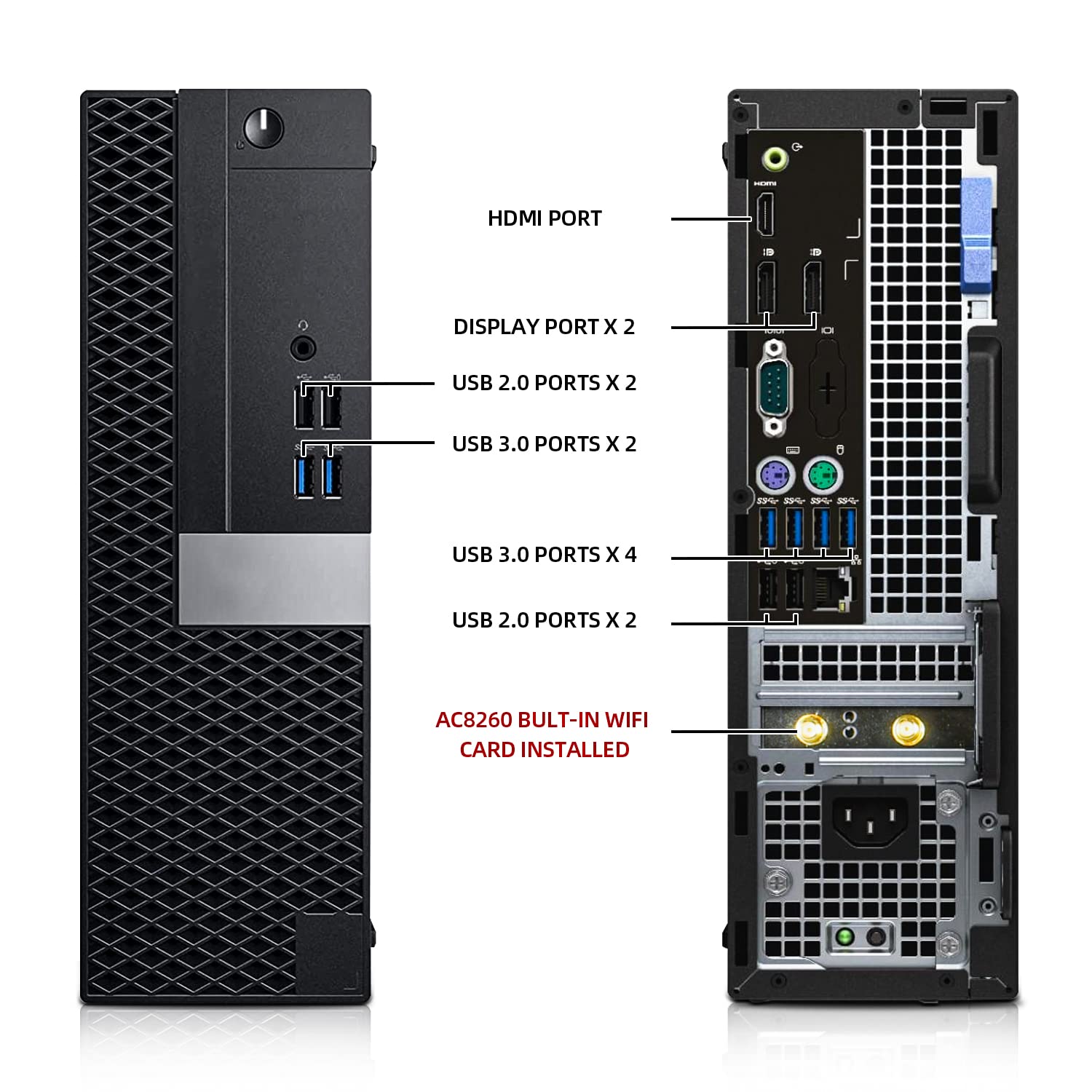 Amazon.com: Dell OptiPlex 3040 Desktop Computers with 24