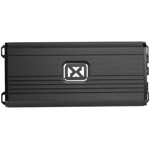 Vista 25 de NVX NDA101 1000W MAX Power (500W) RMS Serie N Clase D 1-Ohm estable monobloque amplificador de subwoofer con perilla remota de graves incluida