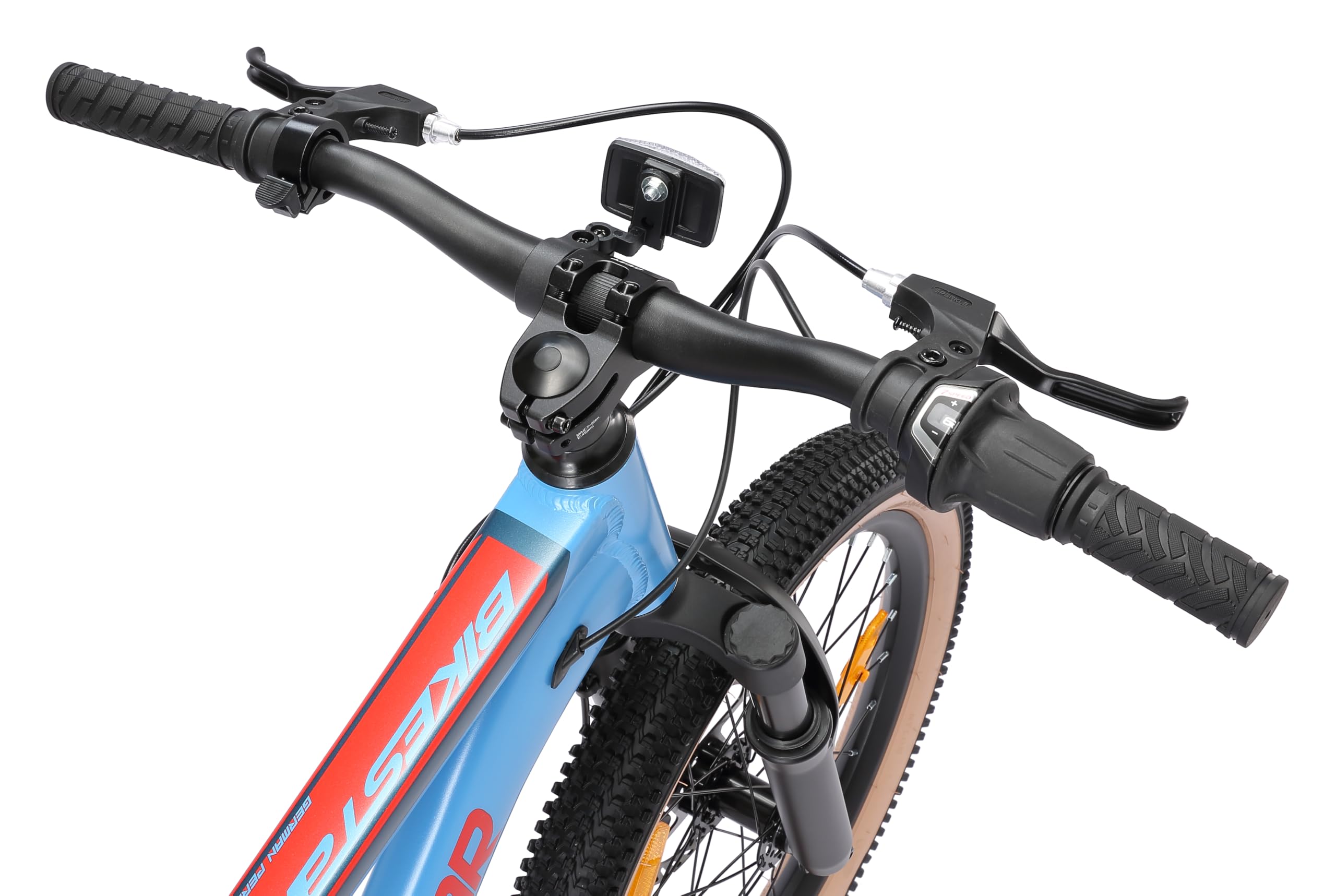 BIKESTAR Bicicleta de montaña Juvenil de Aluminio 20 Pulgadas de 6 a 9 años | Bici niños Cambio Shimano de 7 velocidades, Freno de Disco, Horquilla de suspensión |